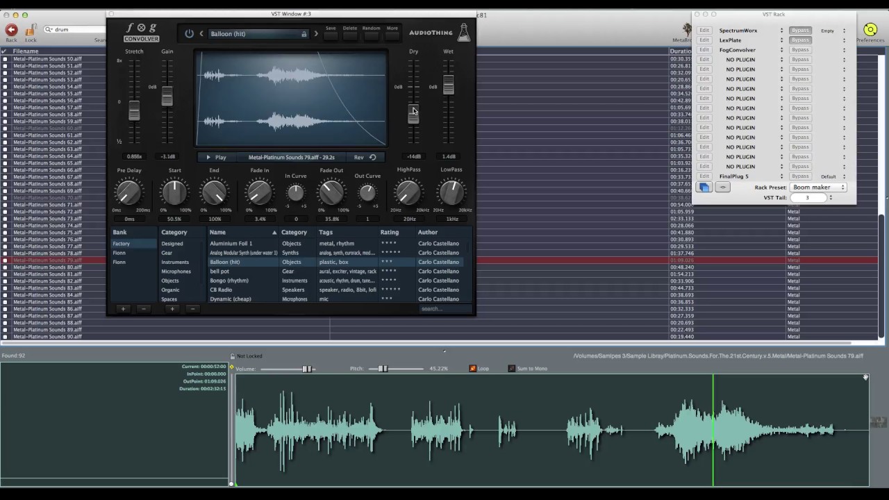 Soundminer fun