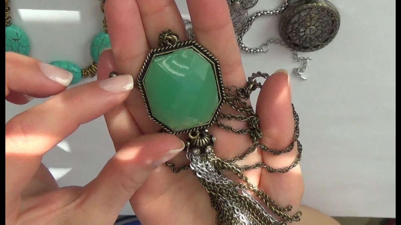 ASMR - Jewelry Show and Tell + Whispering in Polish