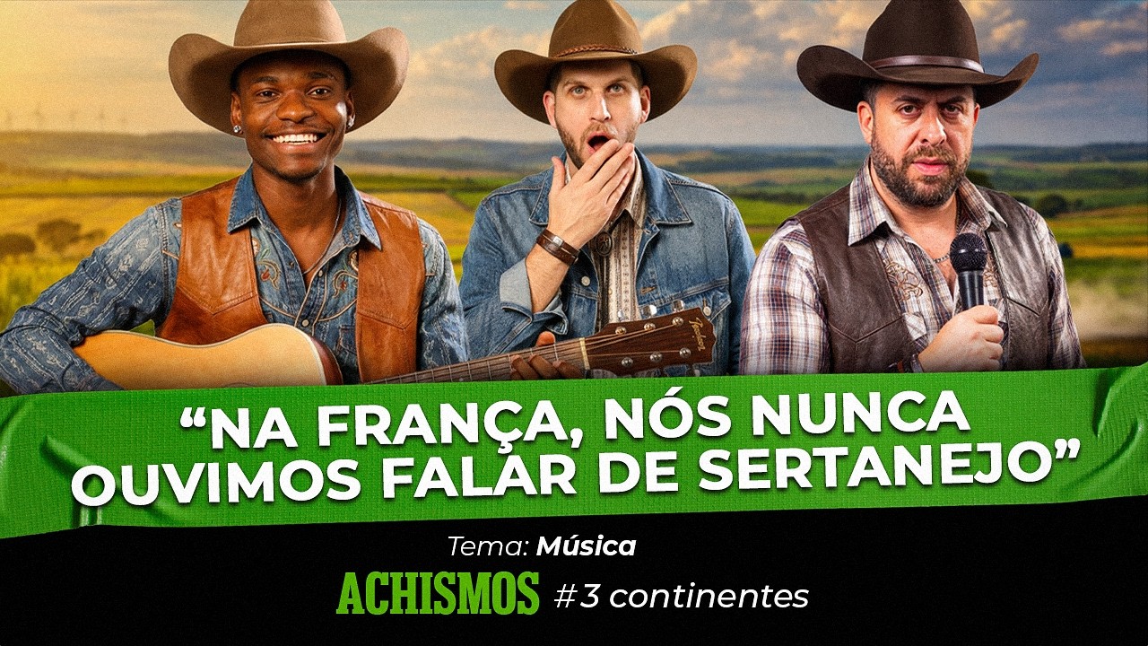 MÚSICA BRASILEIRA BOMBA EM OUTROS PAÍSES? | #3CONTINENTES #04