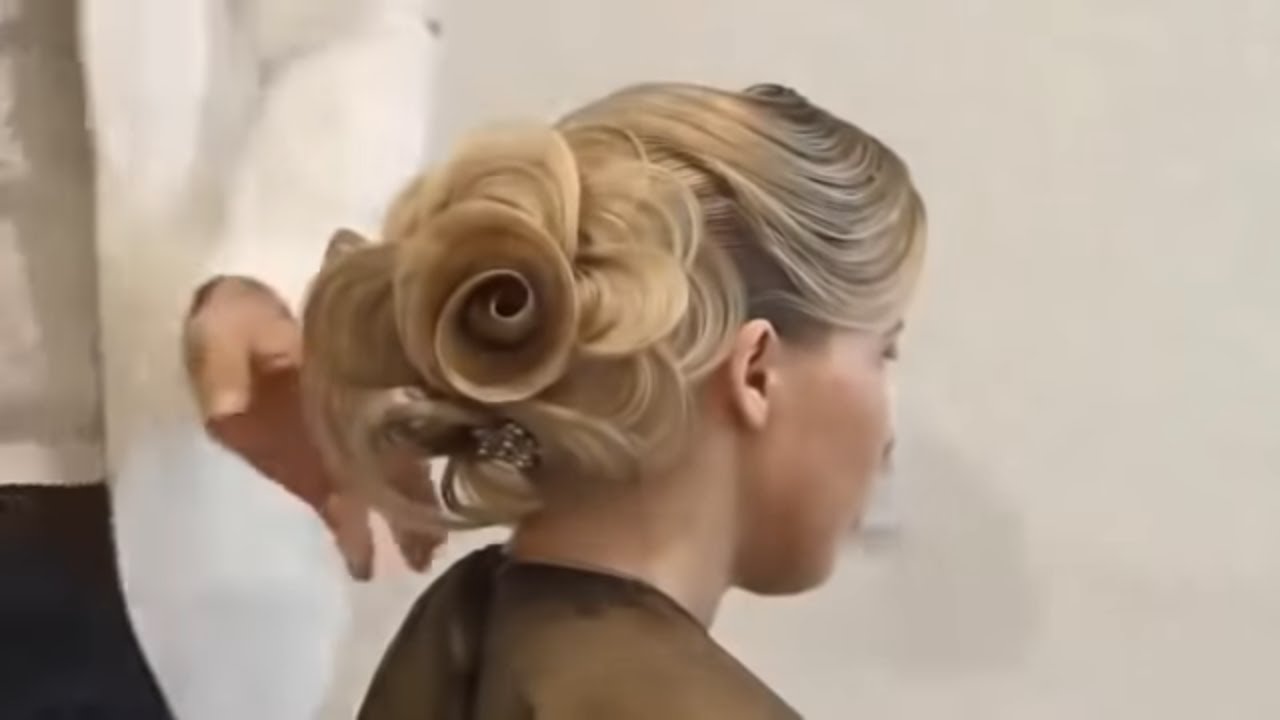 How to make rose of your hair