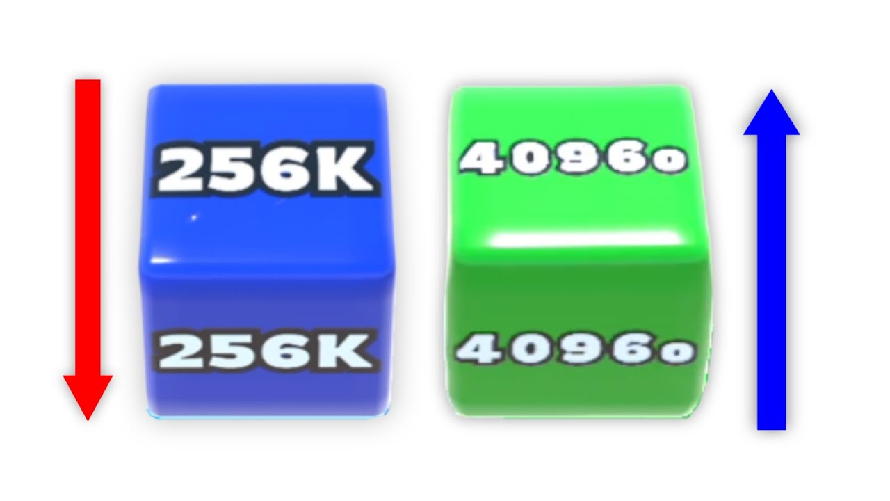 Jelly Run 2048 Merge vs Split Mode | Epic 4096o vs 256K Gameplay Battle
