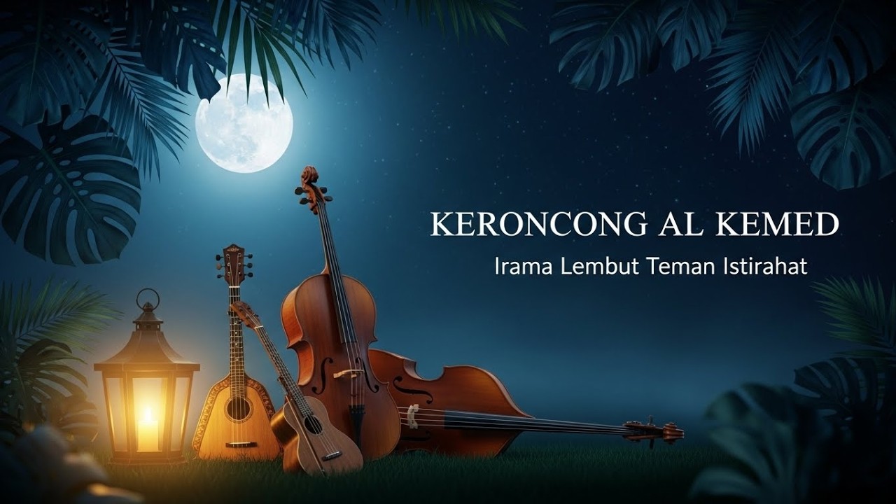 Keroncong Nostalgia Tempo Dulu 🌧️🎻 | Irama Lembut Teman Kerja & Bersantai