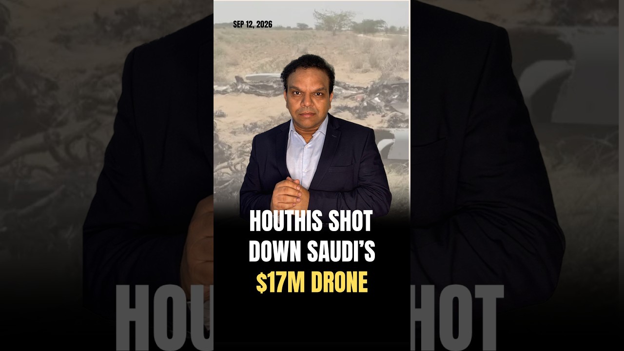 Houthis Shot Down Saudi Arabia&rsquo;s $17M Drone #saudiarabia #houthi #houthis #houthiattack #turkey