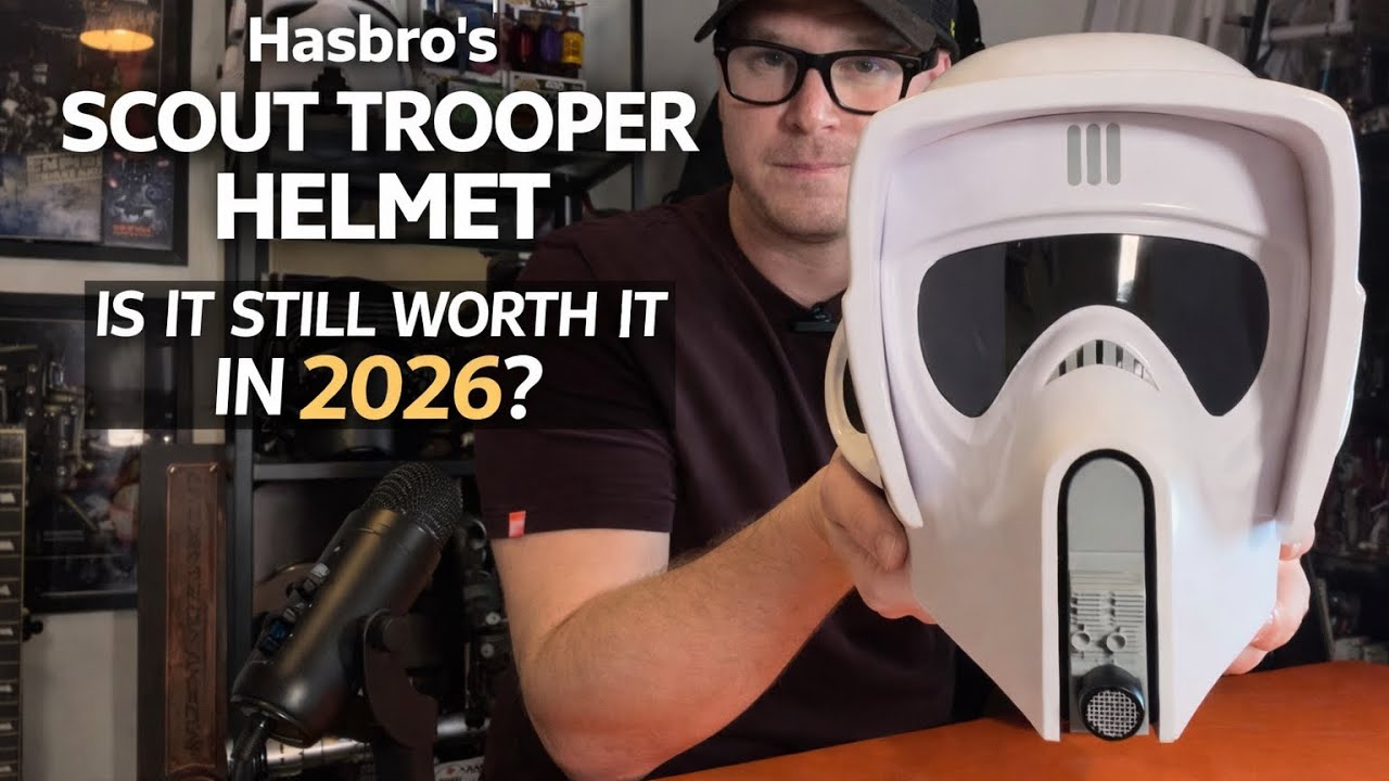 Hasbro’s Scout Trooper Helmet Review - worth it in 2026? #starwars #starwarsfan  #hasbrostarwars 