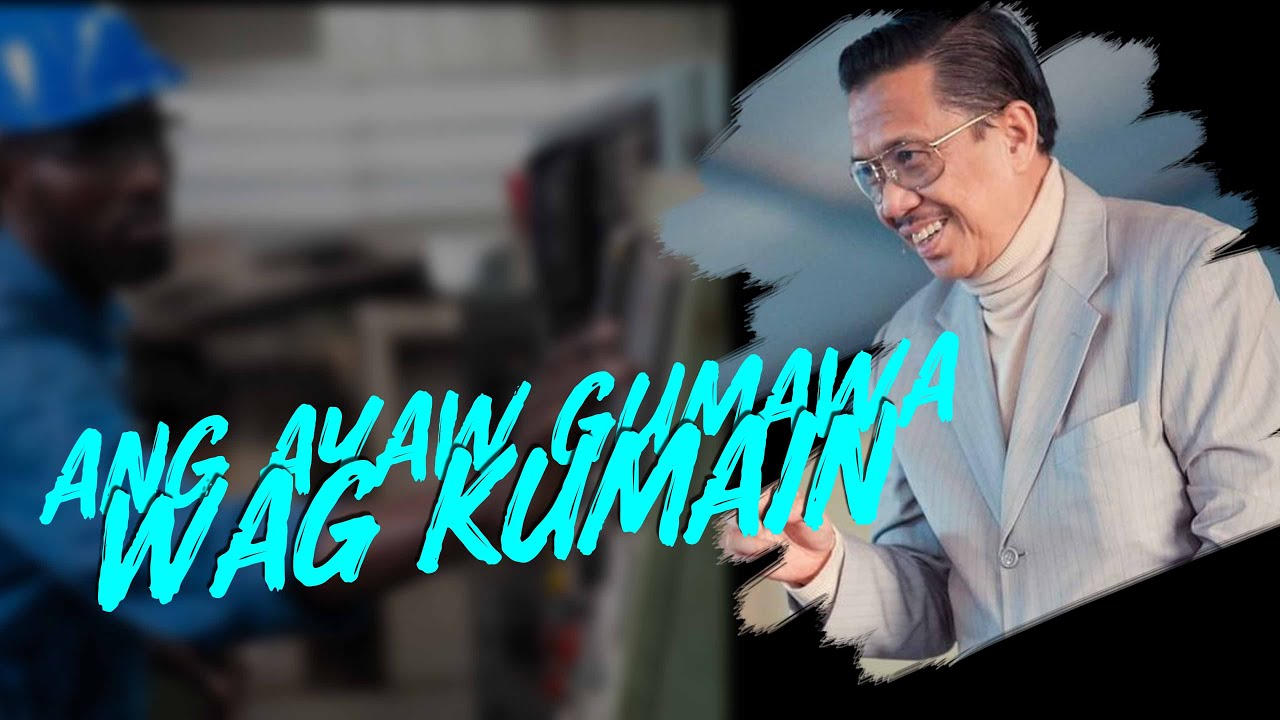 Ang Ayaw Gumawa , Wag Kumain : Bro. Eli Soriano
