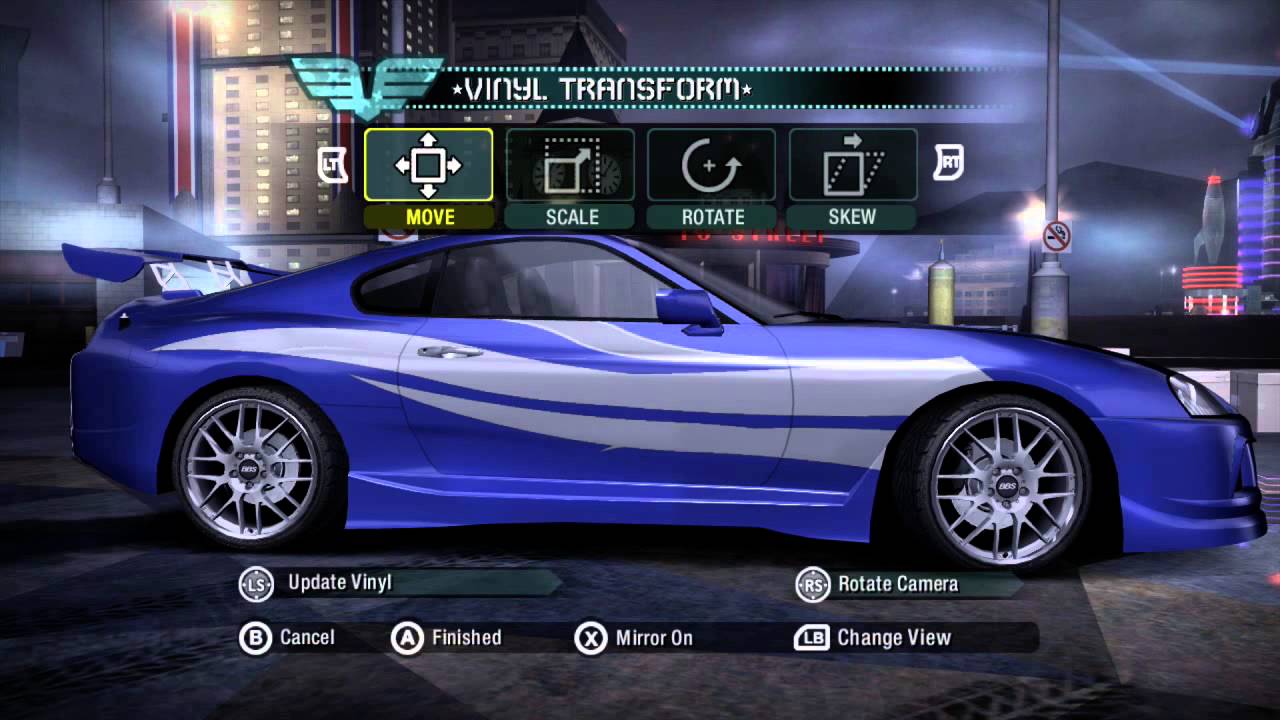 Need for Speed Carbon: Darius' Supra Tutorial