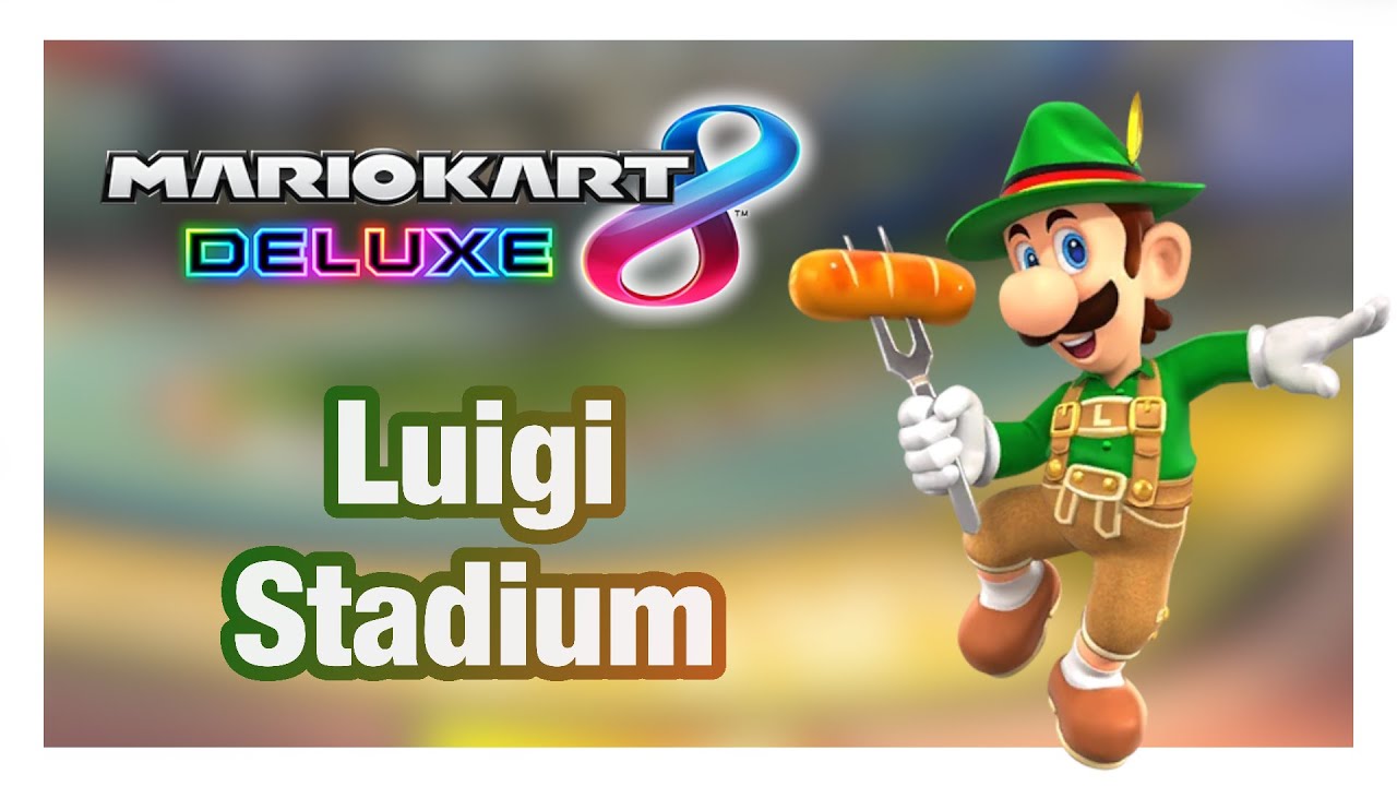 Luigi Stadium | Mario Kart 8 DELUXE Custom Tracks (108)