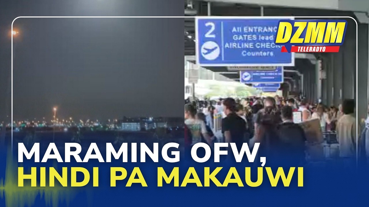 Airports affected by Middle East conflict halts operations: MIAA | DZMM Teleradyo (03 March 2026)