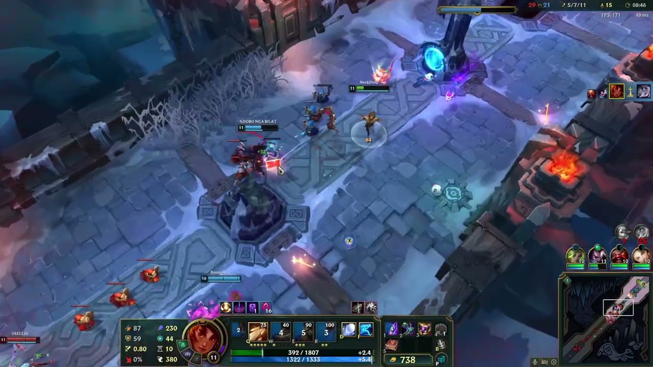 League of Legends - Taliyah - 10/13/16 - 5426.undefined - Lose - 2:48am