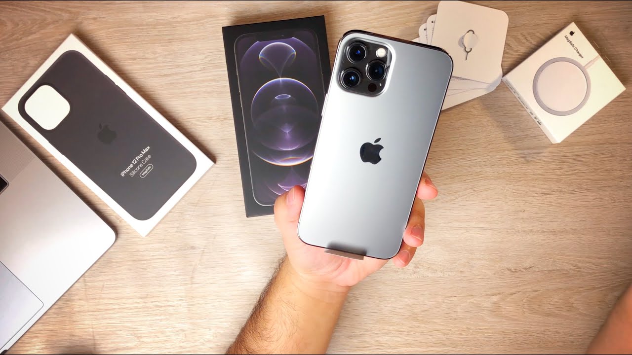iPhone 12 Pro Max Graphite Unboxing