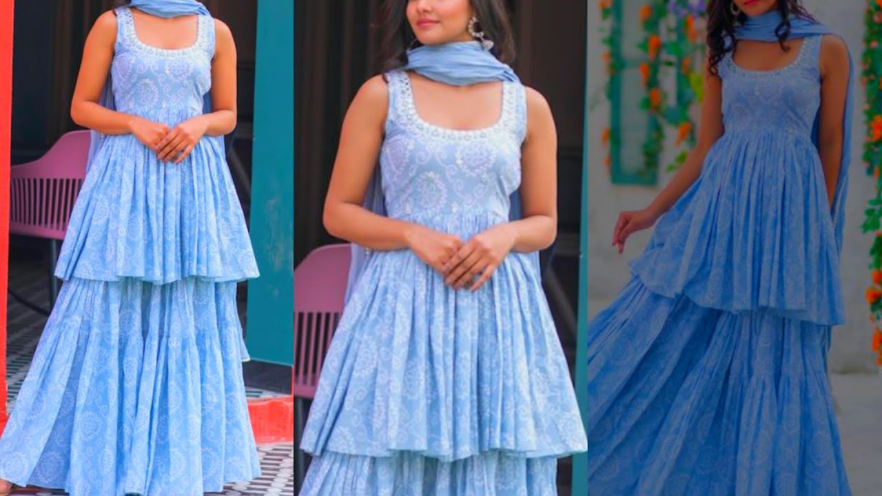 सिर्फ 1मीटर कपड़े से बनाये Peplum Kurti | Easy Kurti Cutting and Stitching |