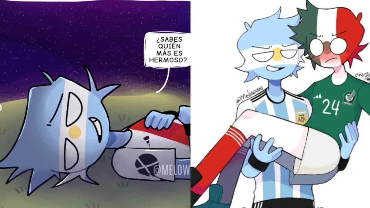 Комикс из Аргентины //Моя страна// Испанский комикс Countryhumans
