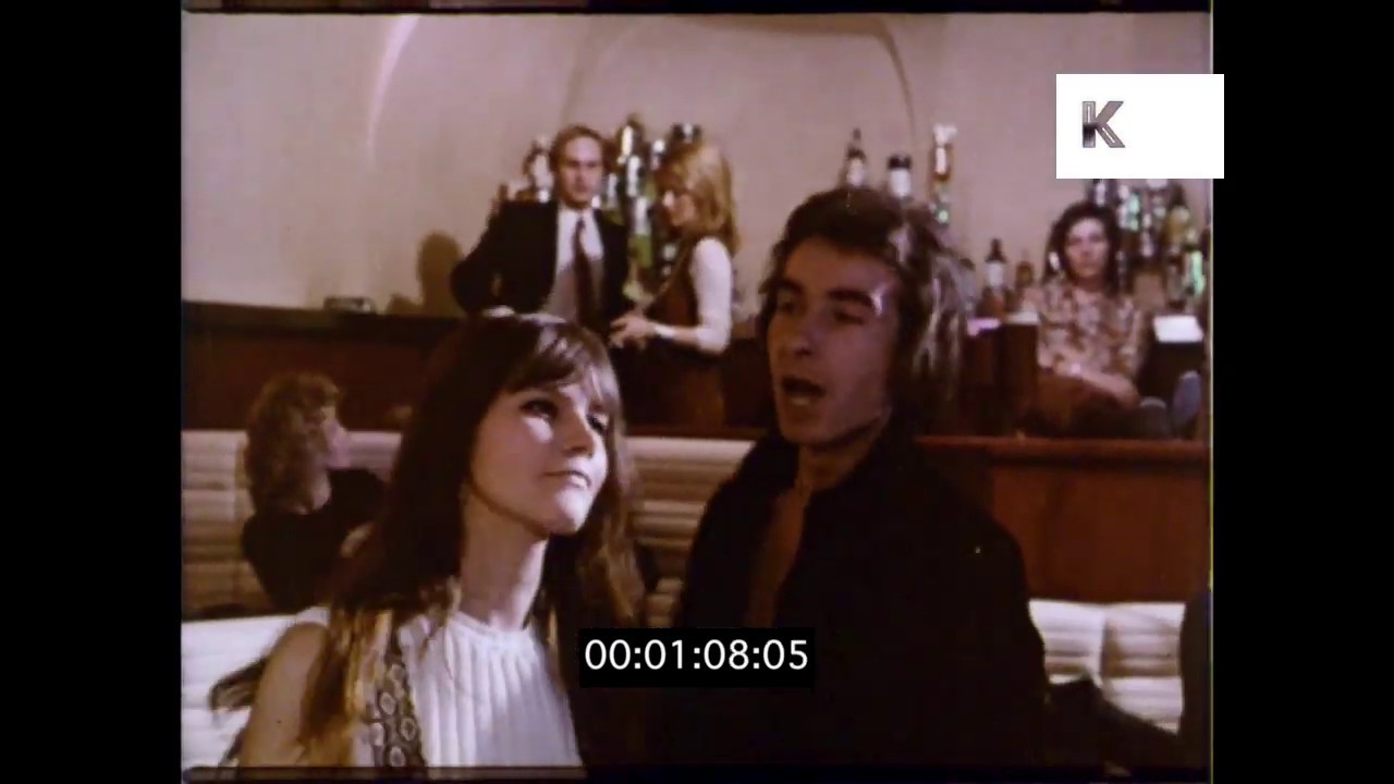 1960s Nightclub, Dancing, Bar, HD from 16mm