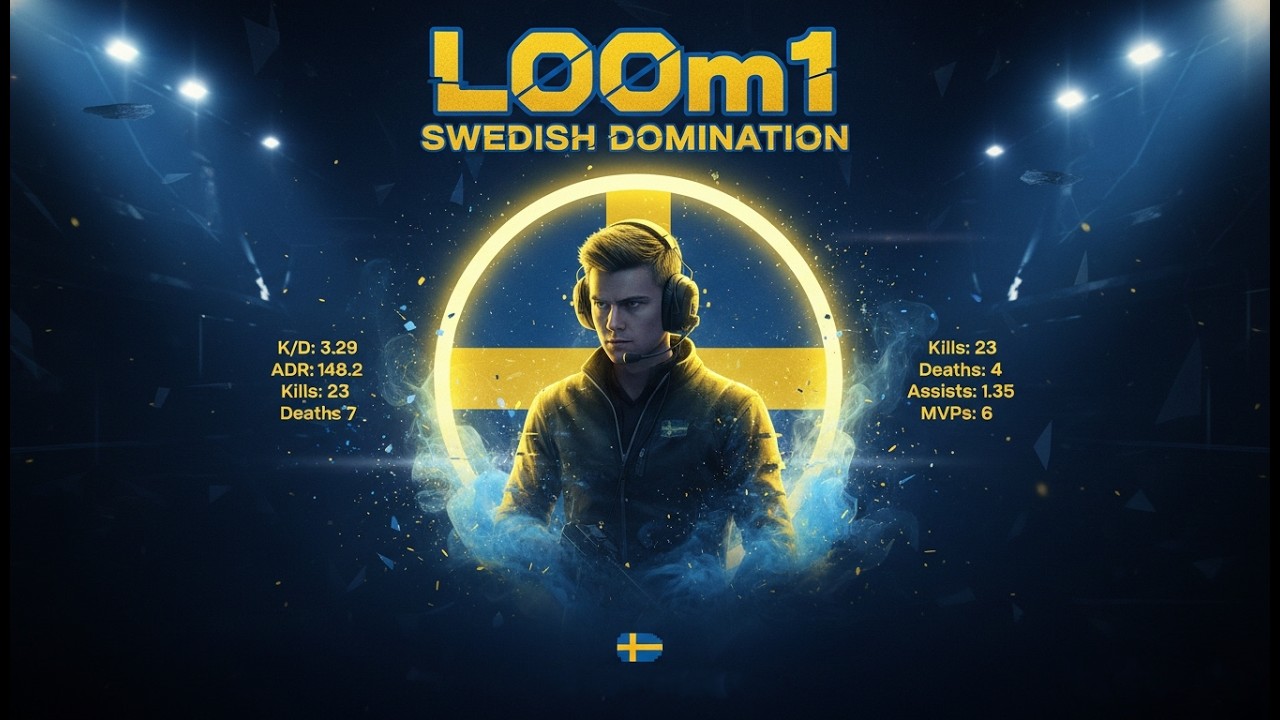 😱INSANE 3.29 K/D – Best Swedish Faceit Player DOMINATES!