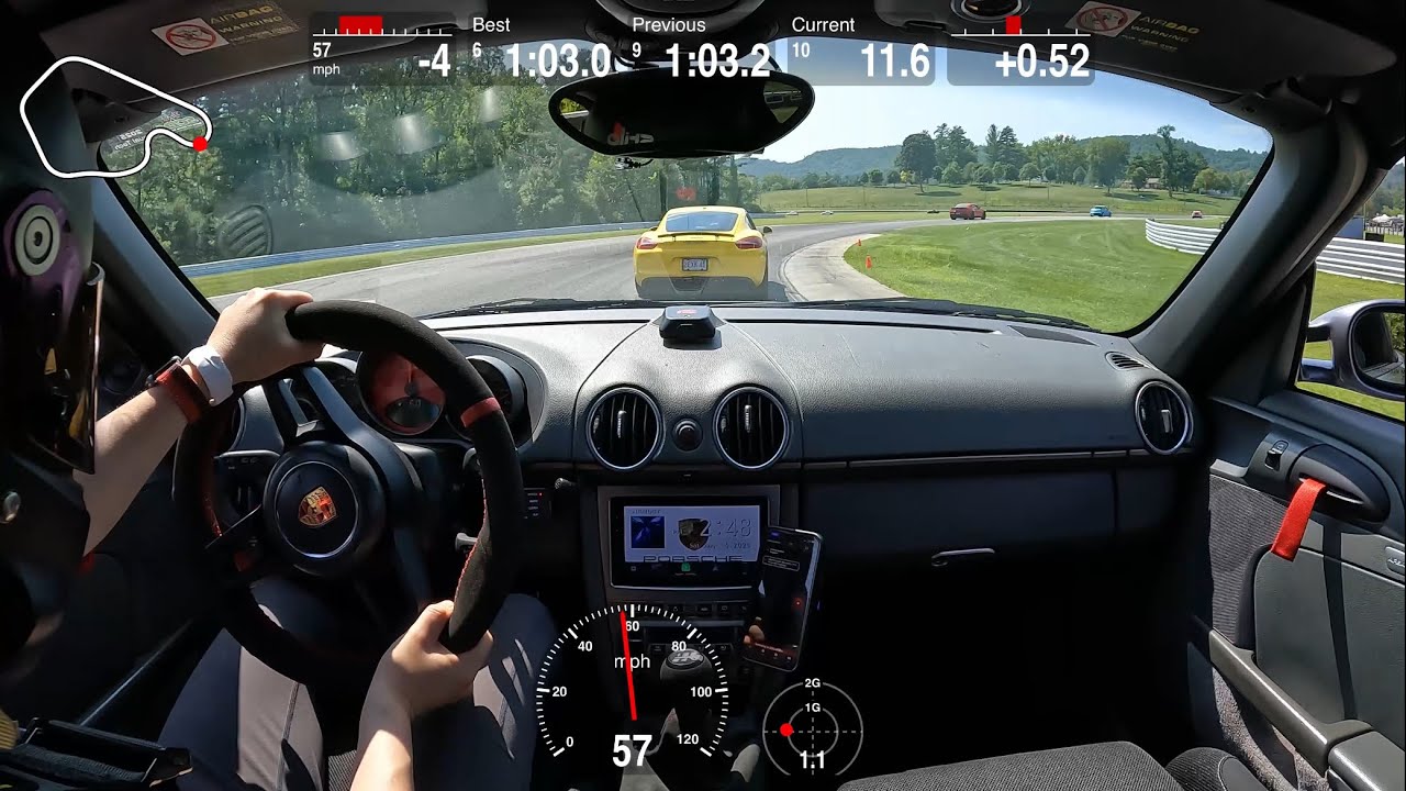 Lime Rock Park 08-09-2025 987 Porsche Boxster - Session 2