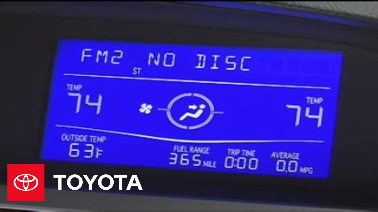 2005 - 2007 Avalon How-To: Instrument Display Panel | Toyota