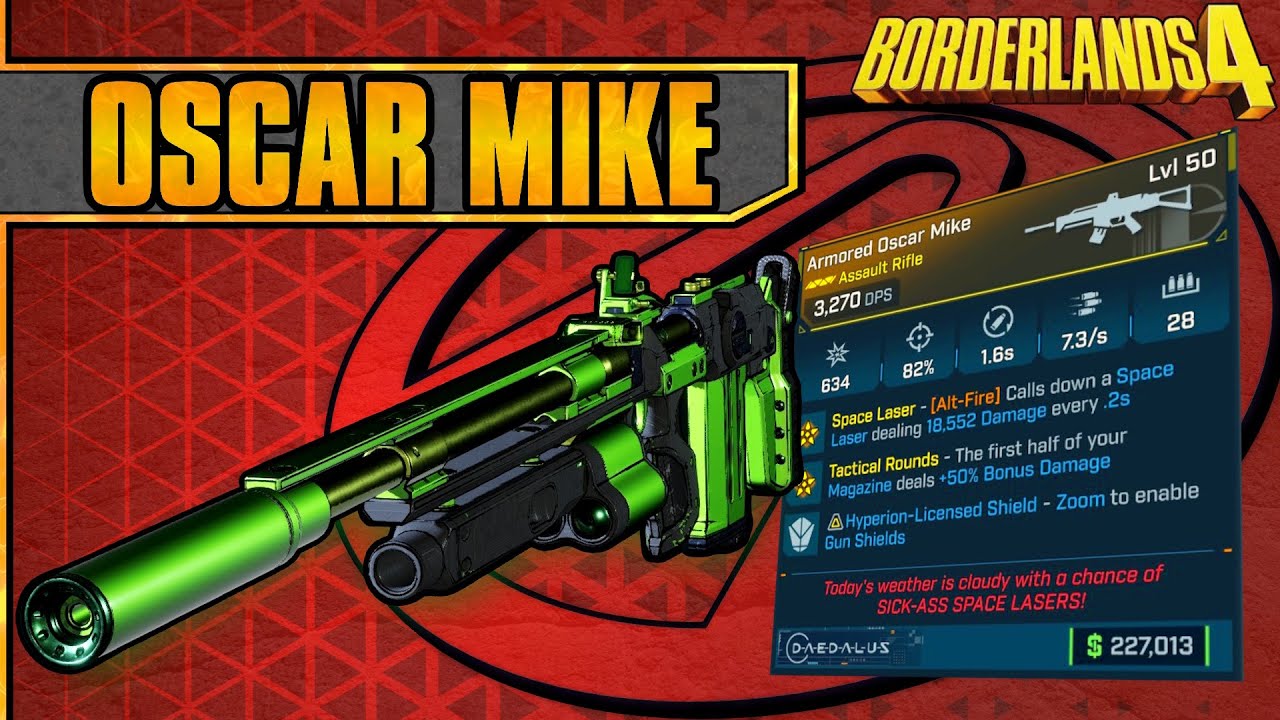OSCAR MIKE | Borderlands 4 Legendary Item Guide