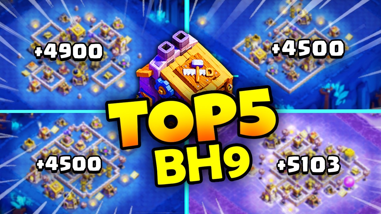🔥UNBEATEN🔥BUILDER HALL 9 BASE + REPLAYS | BEST BH9 BASE WITH COPY LINK | TOP 5 BH9 BASE LINK 2026
