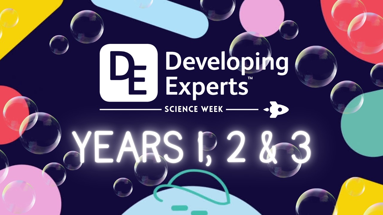 Science Week - Years 1, 2 & 3 FULL Bubble Lesson