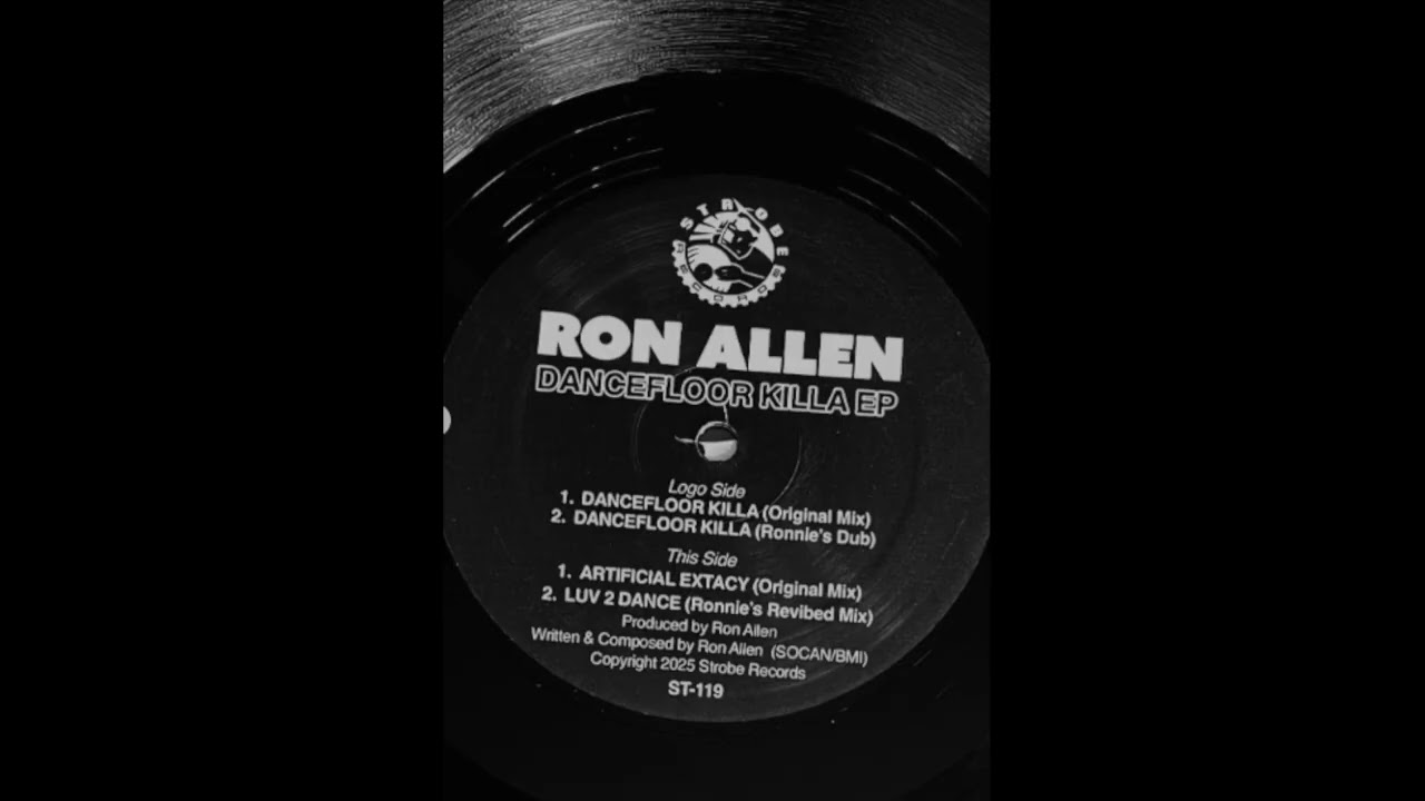 Ron Allen DANCEFLOOR KILLA EP -B1-Artificial Extacy Original Mix-Strobe Records  12