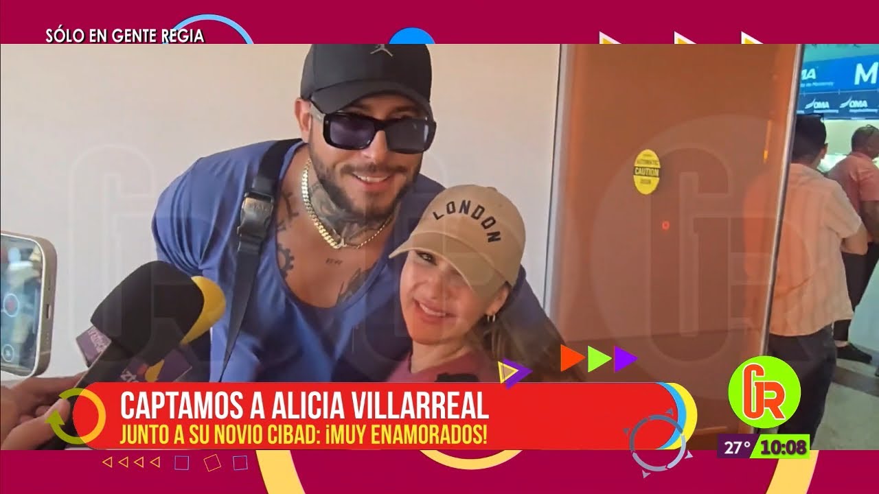 Captamos a Alicia Villarreal junto a su novio Cibad | Gente Regia
