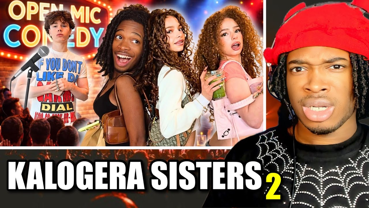 KALOGERA SISTERS DO OPEN MIC STAND UP COMEDY WENT HORRIBLE! (PART 2)