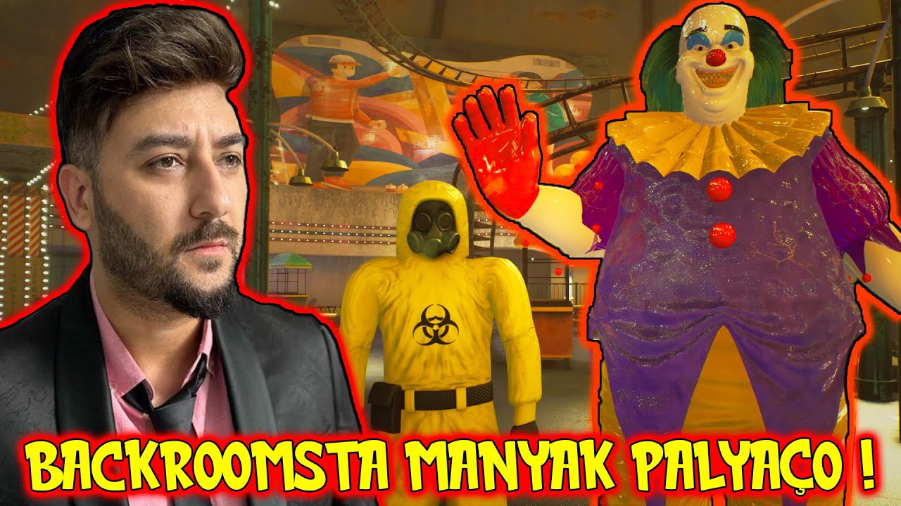 BACKROOMSTAKİ MANYAK PALYAÇO | ESCAPE THE BACKROOMS W/HAN KANAL YOWAYİMO