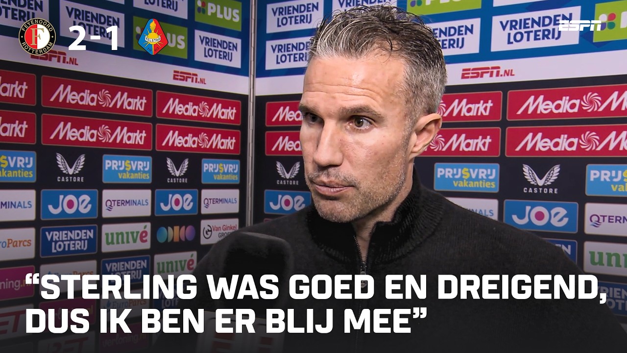 Robin van Persie ERG TEVREDEN over STRIJDLUSTIG Feyenoord 💪 | Interview