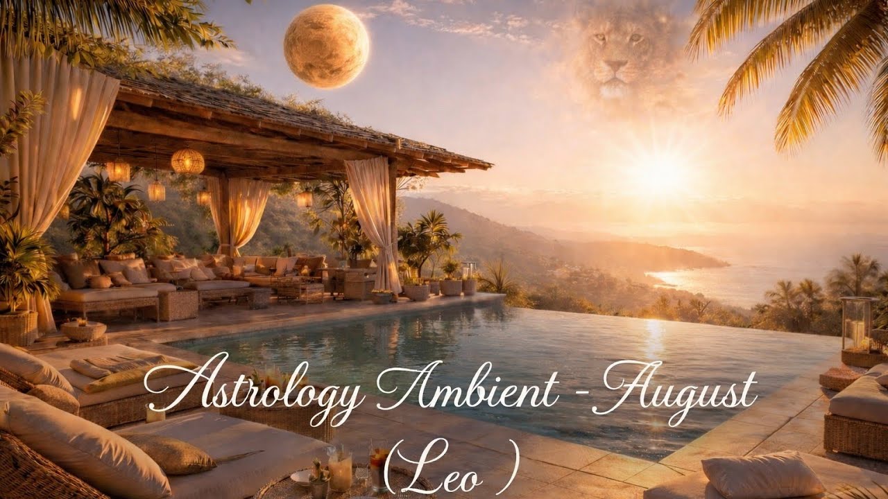 Astrological Ambient – August (Leo Balance) | Radiant Energy • Ambient Music• Solar Calm