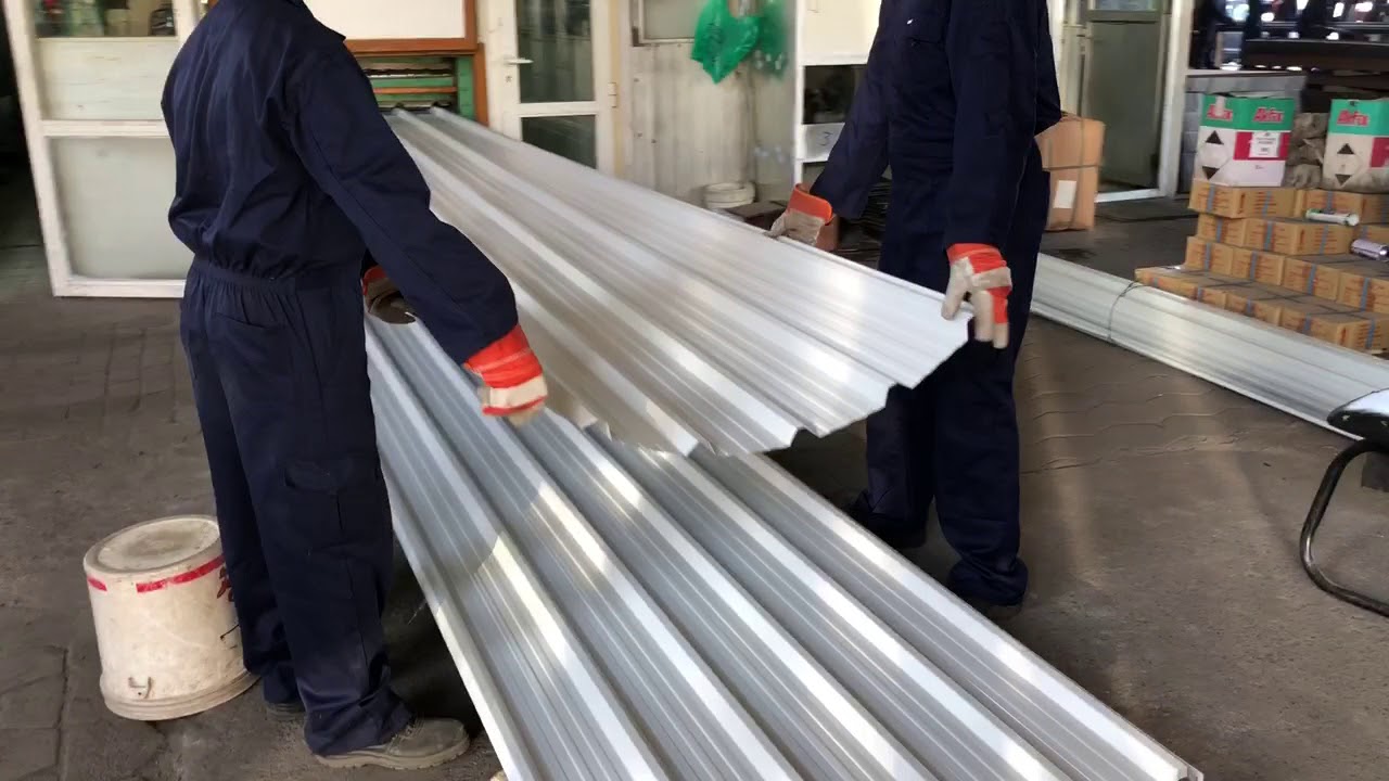 شركة شملان و رئيسي _كويت ،انتاج الواح الكيربي ،Steel Roofing Sheet Making Machine -Kuwait