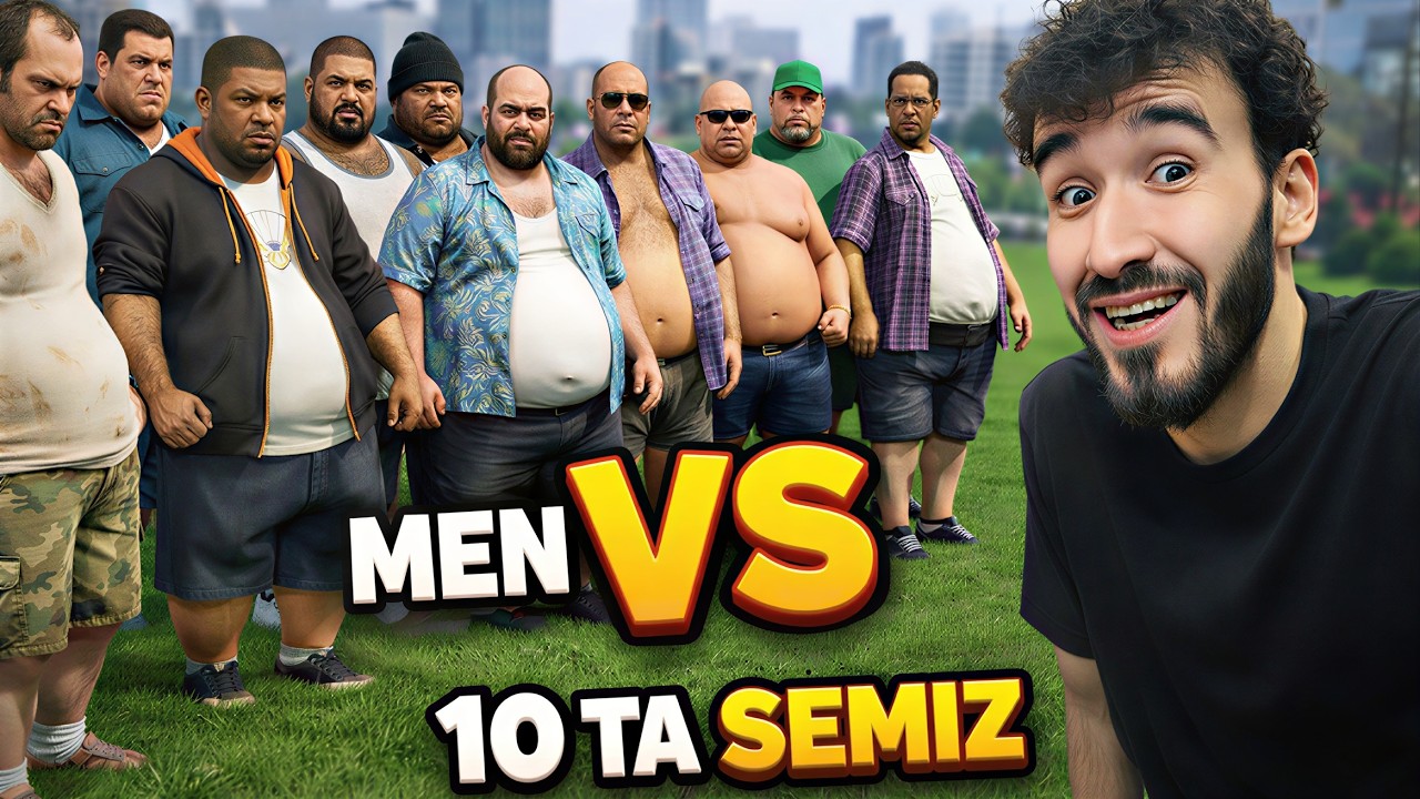10 Ta Semizga 1 ta O'zim | GTA 5 RP
