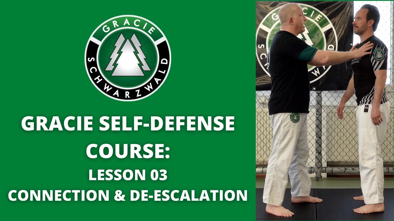 BJJ Self-Defense Course | Lesson 03 (Connection & De-Escalation)
