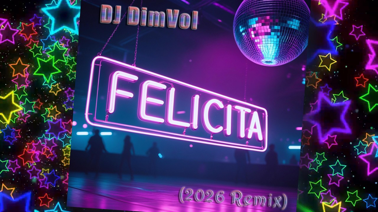 DJ DimVol - Феличита (Synthwave Remix) | 80s Italo Disco 🪩