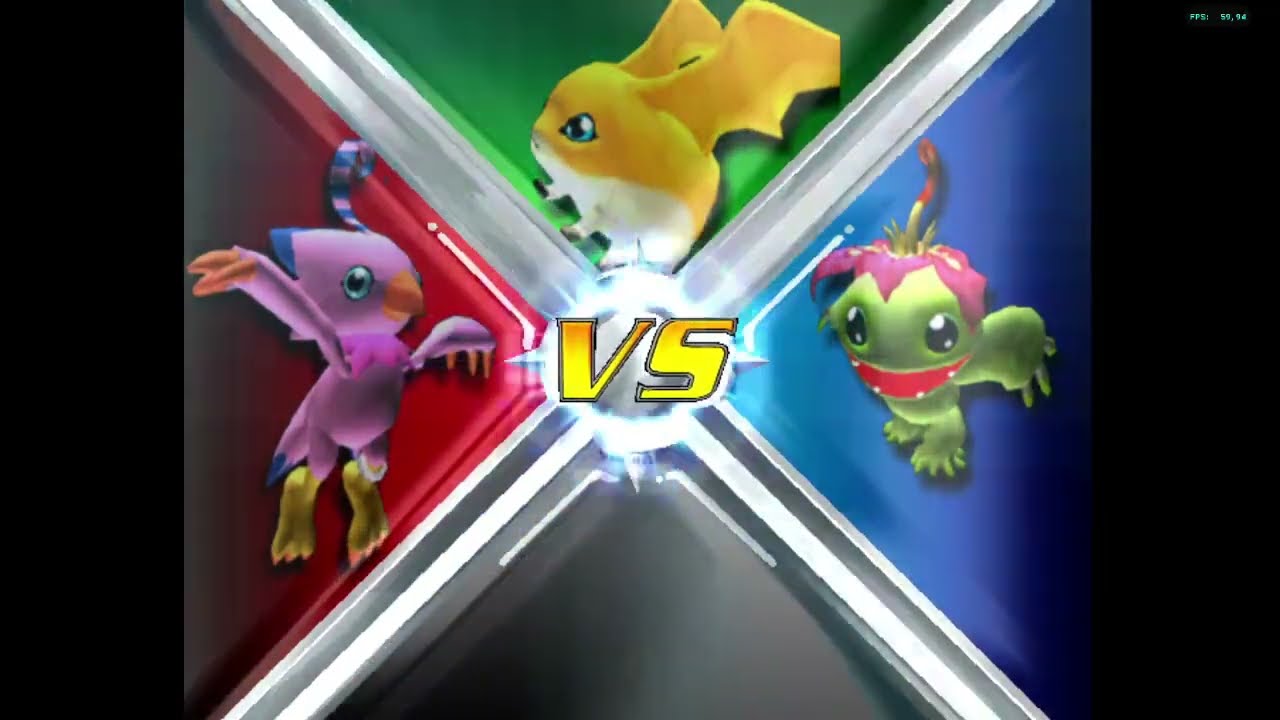 Digimon Battle Chronicle (DRA2 JP Version)- SinglePlayer Mode - Piyomon (Biyomon) Gameplay