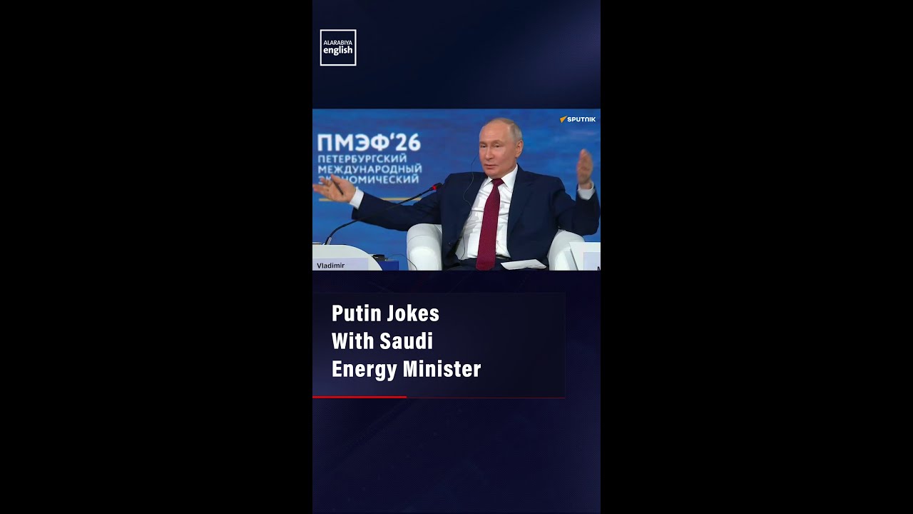 Putin Jokes With Saudi Energy Minister