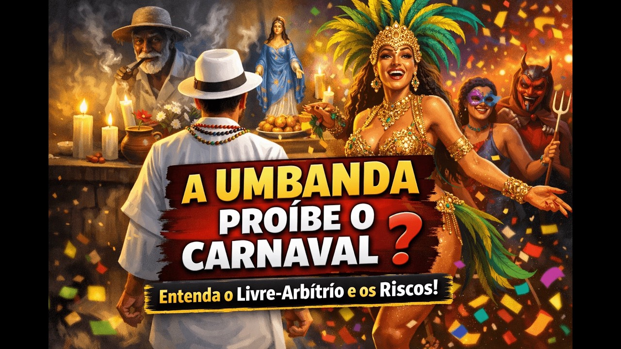 A Umbanda Proíbe o Carnaval? Entenda o Livre-Arbítrio e os Riscos. | @canalchaodeterreiro