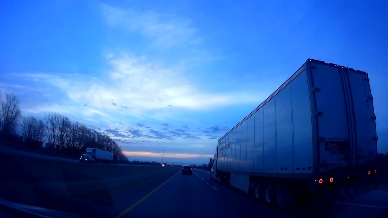 🚗🌅 Driving Into the Sunrise | Scenic Road Trip Views 🌞