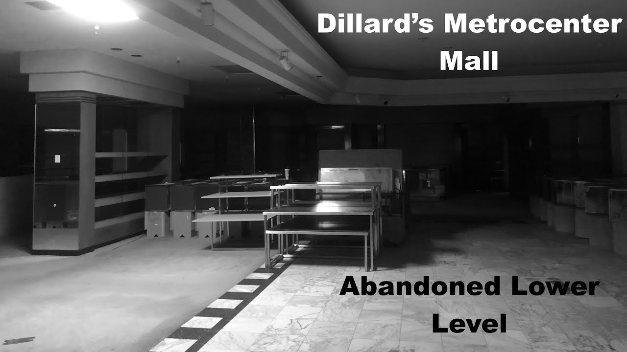 Dillard's at Metrocenter Mall | The Forgotten Lower Level