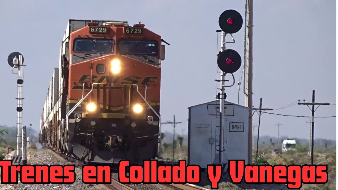 Trenes CPKC y BNSF en el Distrito Vanegas linea B San Luis Potosi