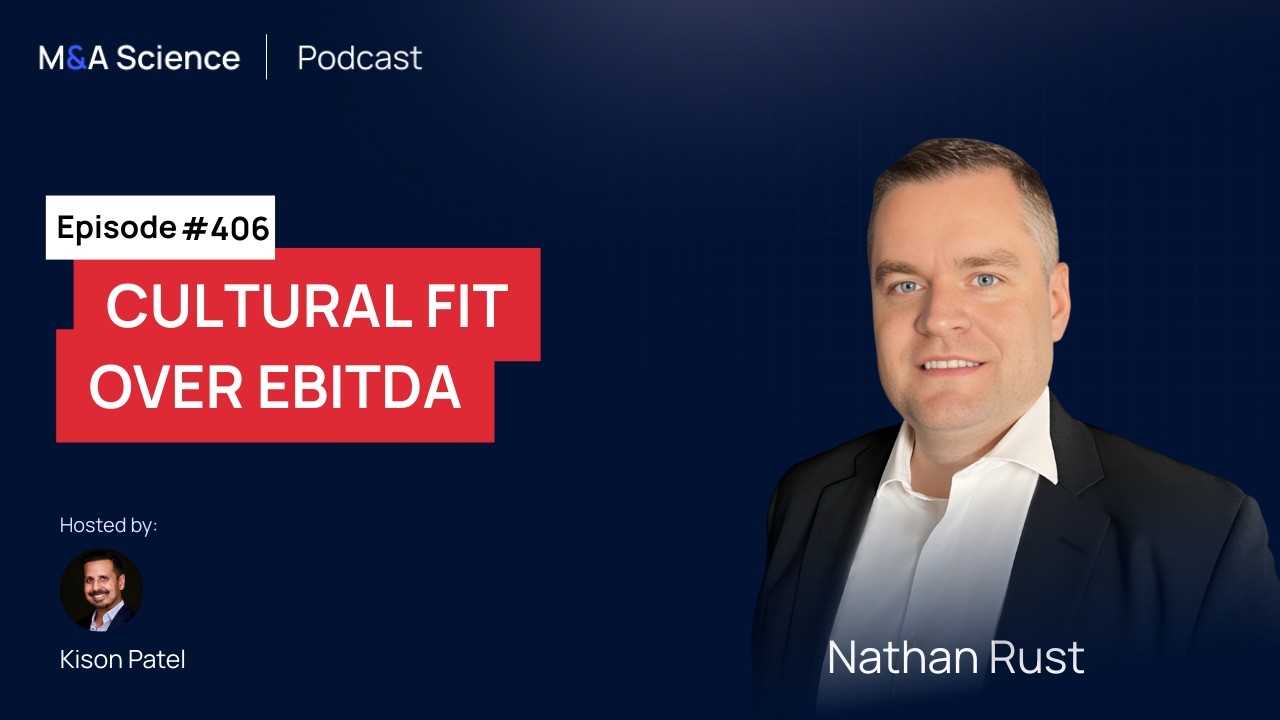 People-First M&A: The Framework Behind 93% Post-Merger Leadership Retention | M&A Science Ep 406