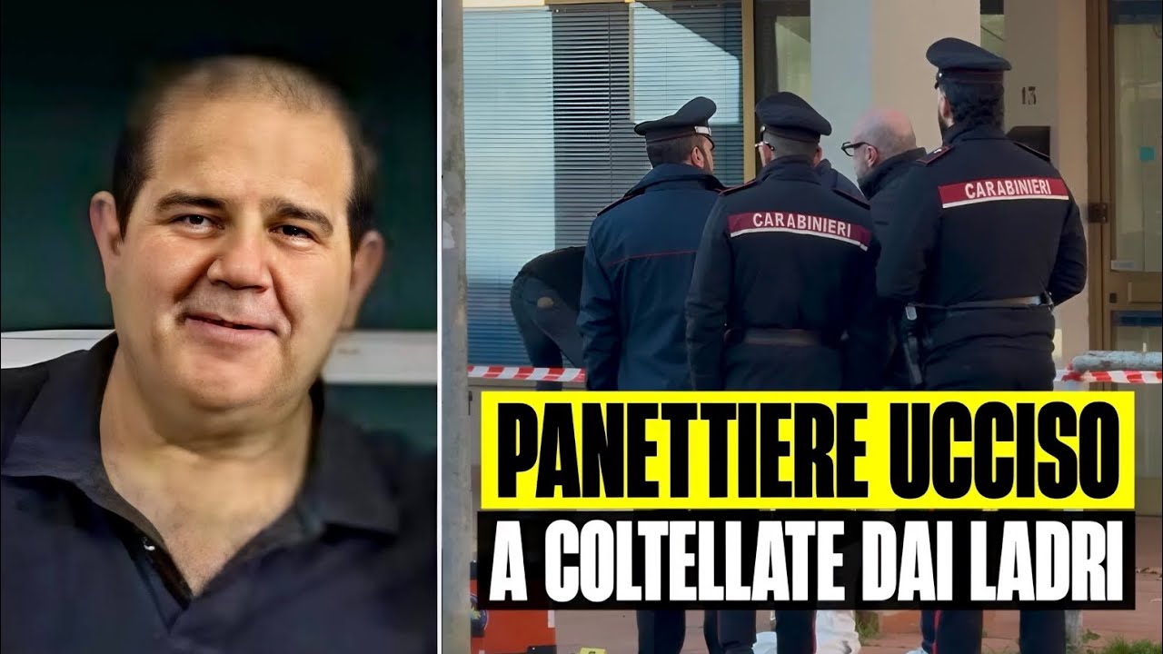 ULTIM'ORA PANETTIERE REAGISCE A RAPINA E MUORE ACCOLTELLATO DAL LADRO. DRAMMA A SARNO