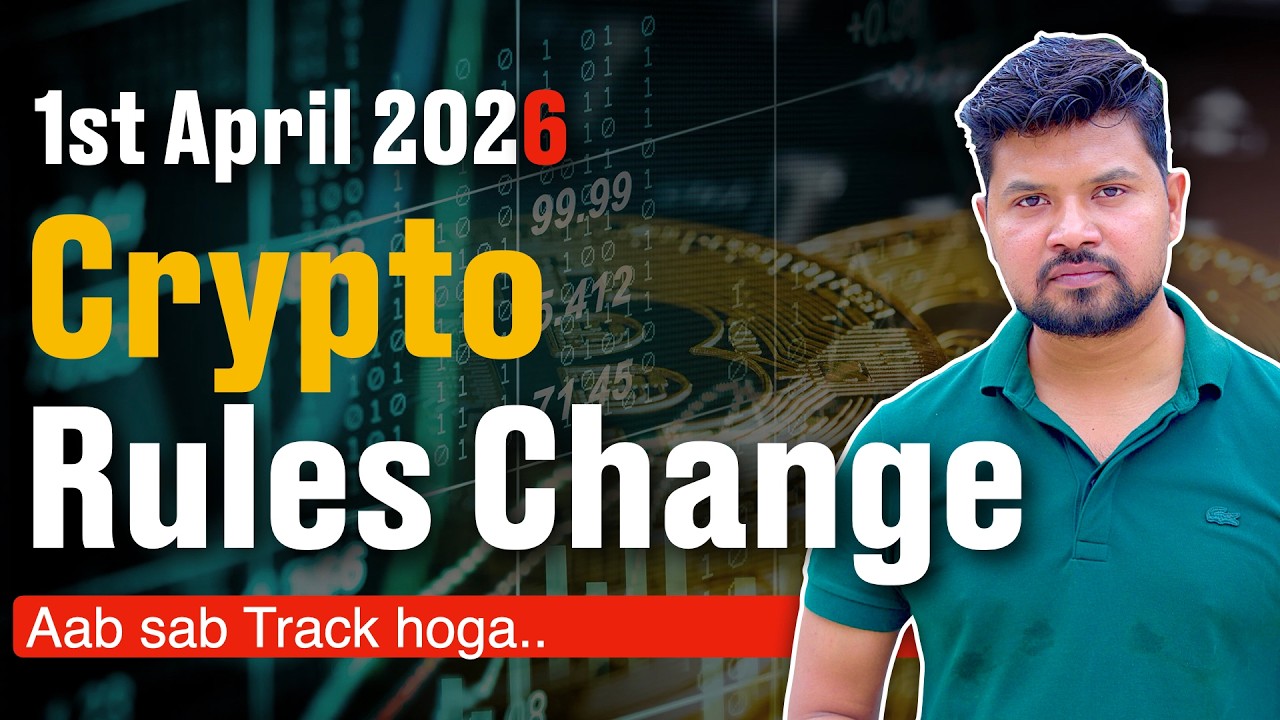 1 April 2026 से Crypto Users के लिए बड़ा झटका 😳 | New Rules Explained