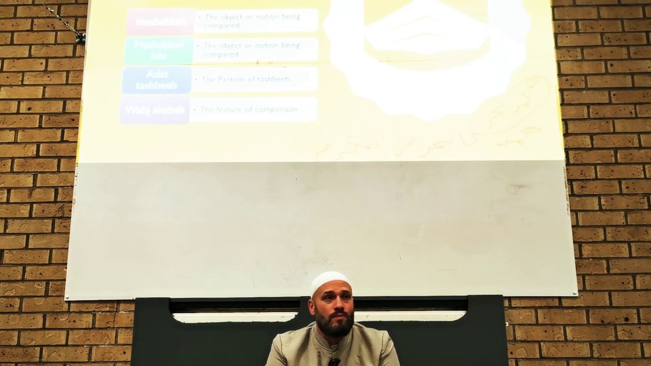 8b The Different Kinds of Tashbeeh |Arabic Rhetoric | Balagha | Sulayman Van Ael