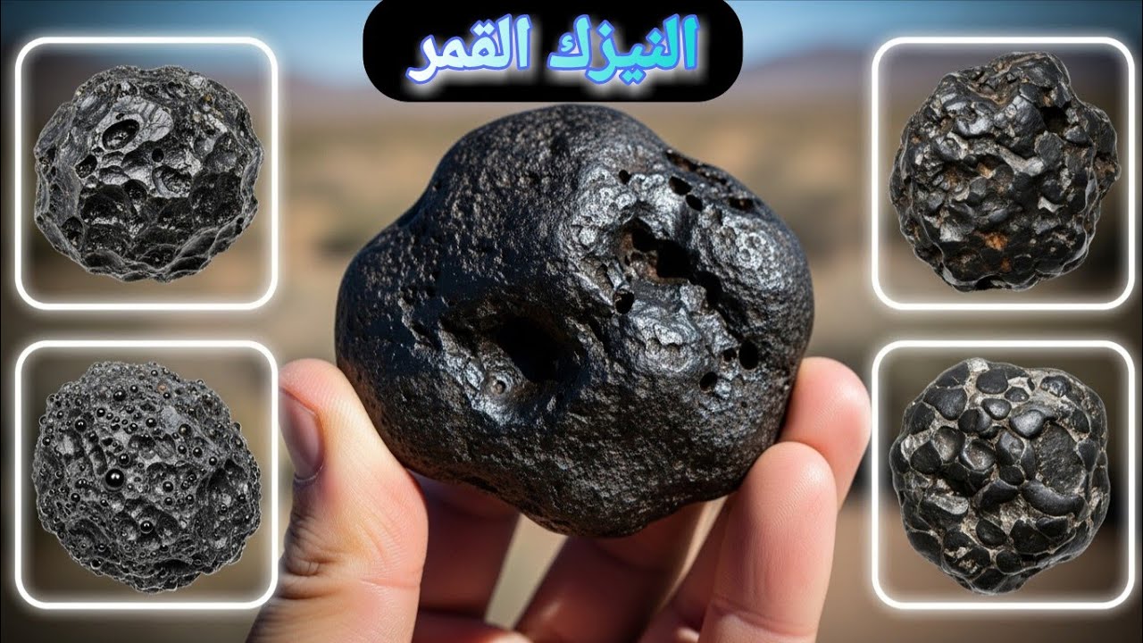 واش تقدر تفرق بين النيزك القمر الحقيقي والحجر العادي؟