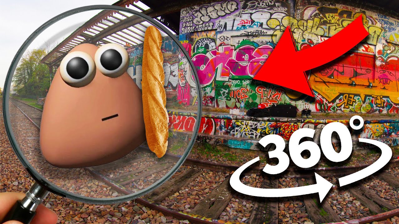 Find POU in Paris | POU ADOPT POULINA! Finding Challenge 360º VR Video