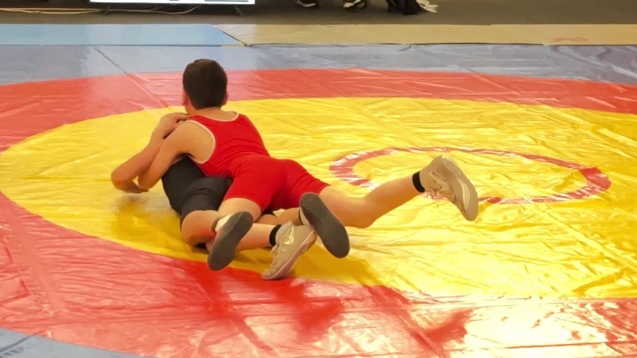 Wrestling / Ringen LM SA 2024 in Artern, Freestyle, Jugend B (U14), 38 kg, Arsanov - Azadzoi