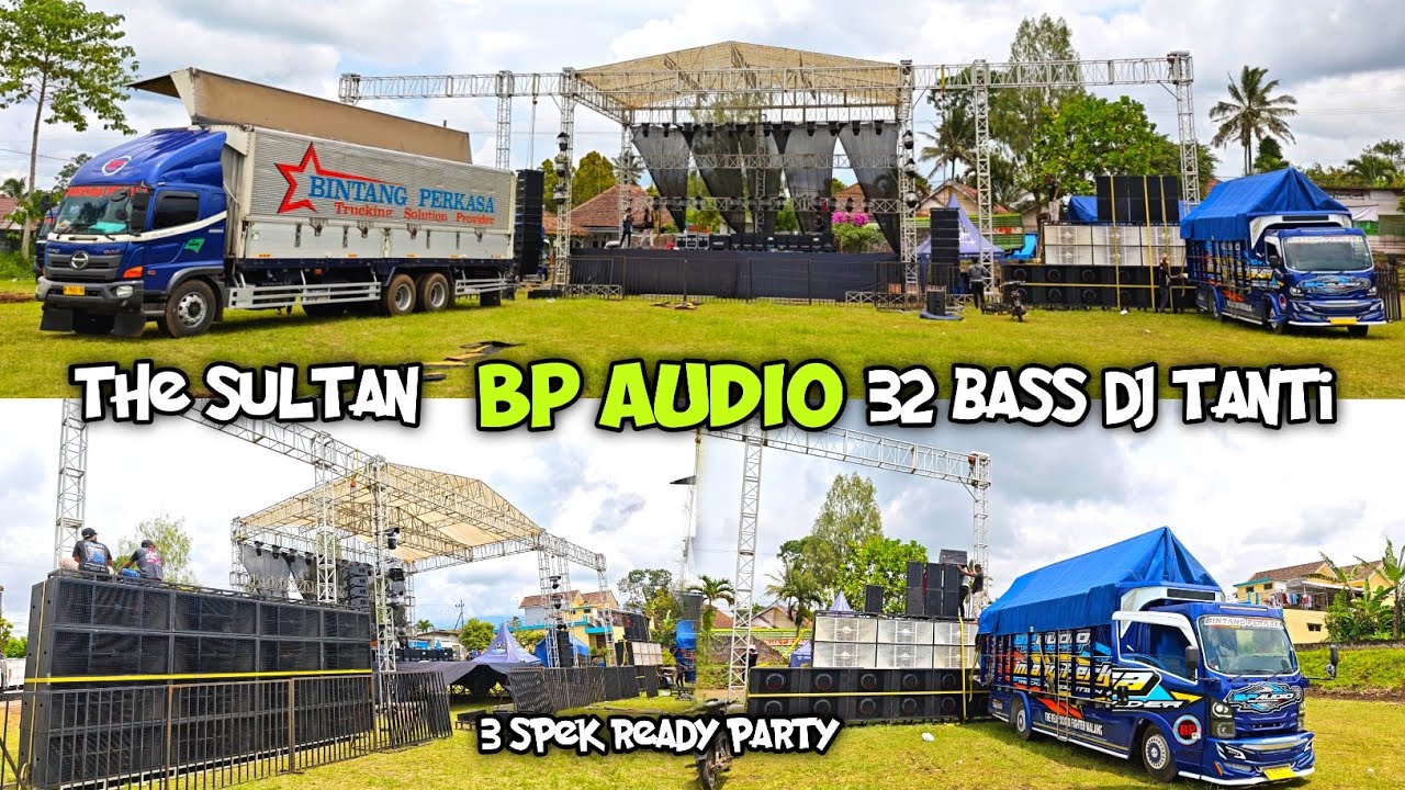 Intip Loading cek Sound BP AUDIO 32 subwoofer live Dj Tanti perdana di Malang 2026🔥
