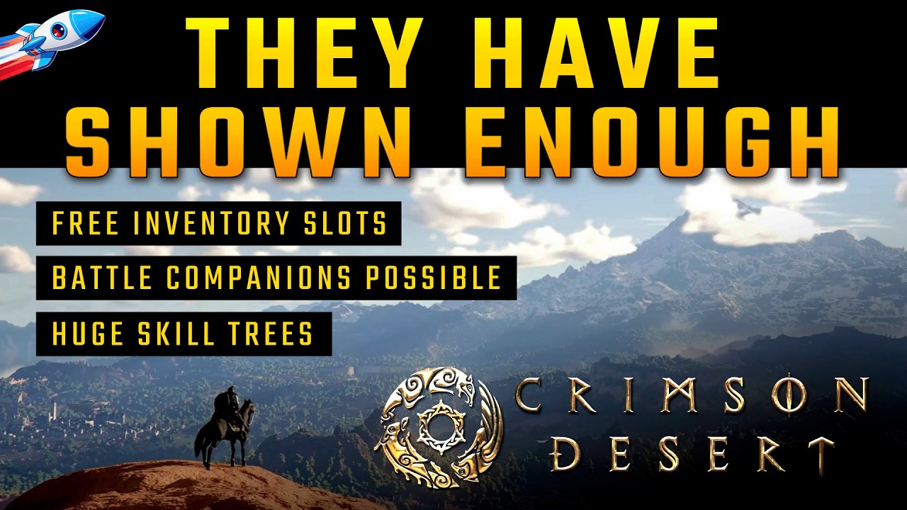 Crimson Desert Has Shown Enough! Pearl Abyss actually did it! 🤯