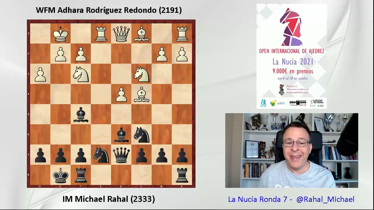 Ajedrez de Torneo - Ronda 7 del Internacional de La Nucía