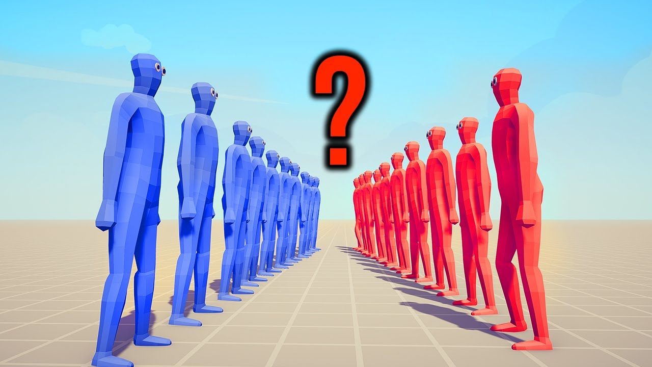 RANDOM UNIT 10 vs 10 | TABS - Totally Accurate Battle Simulator